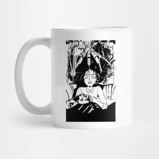 Junior High Horrors issue 4 b/w Mug